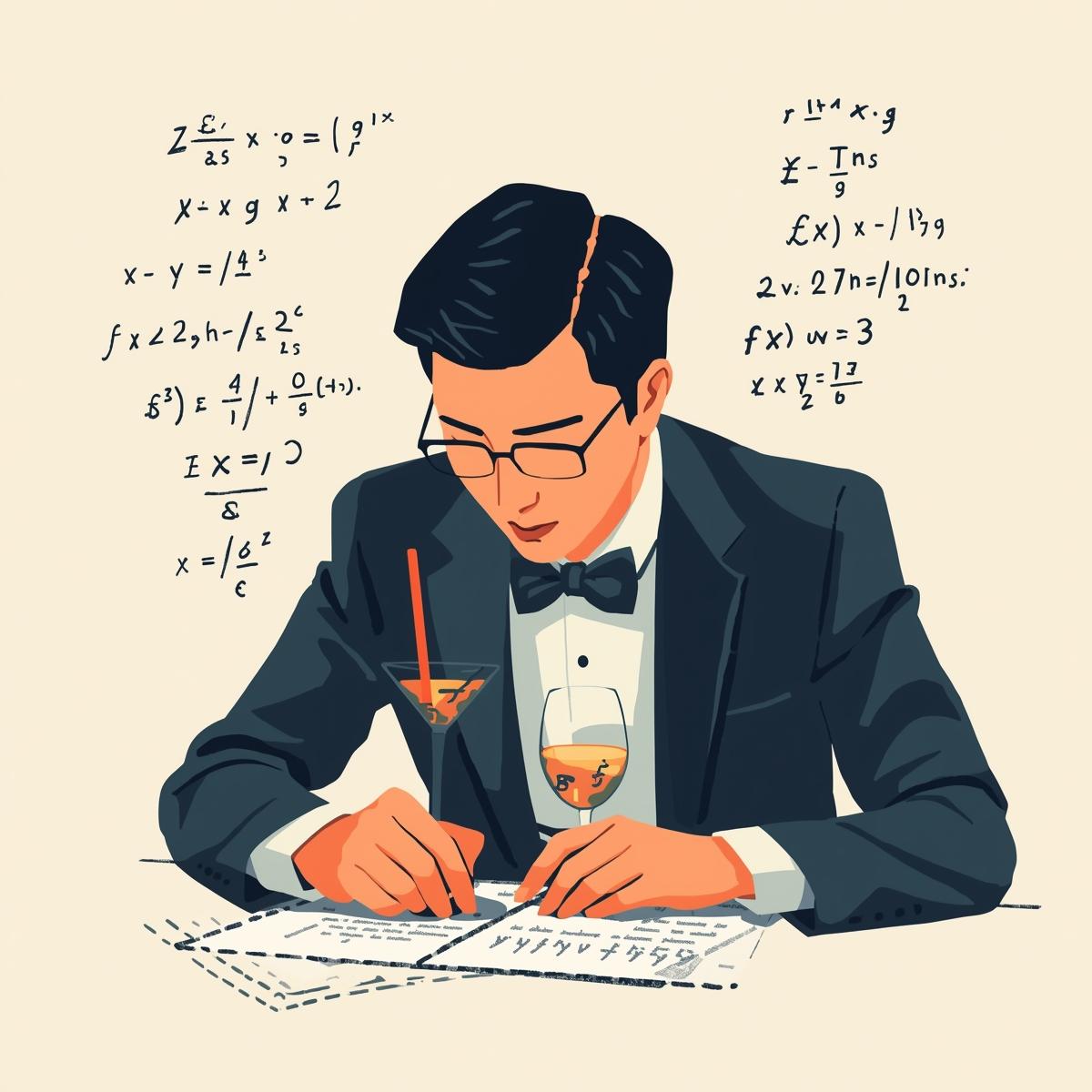 Matemáticos, bares, café y sumas